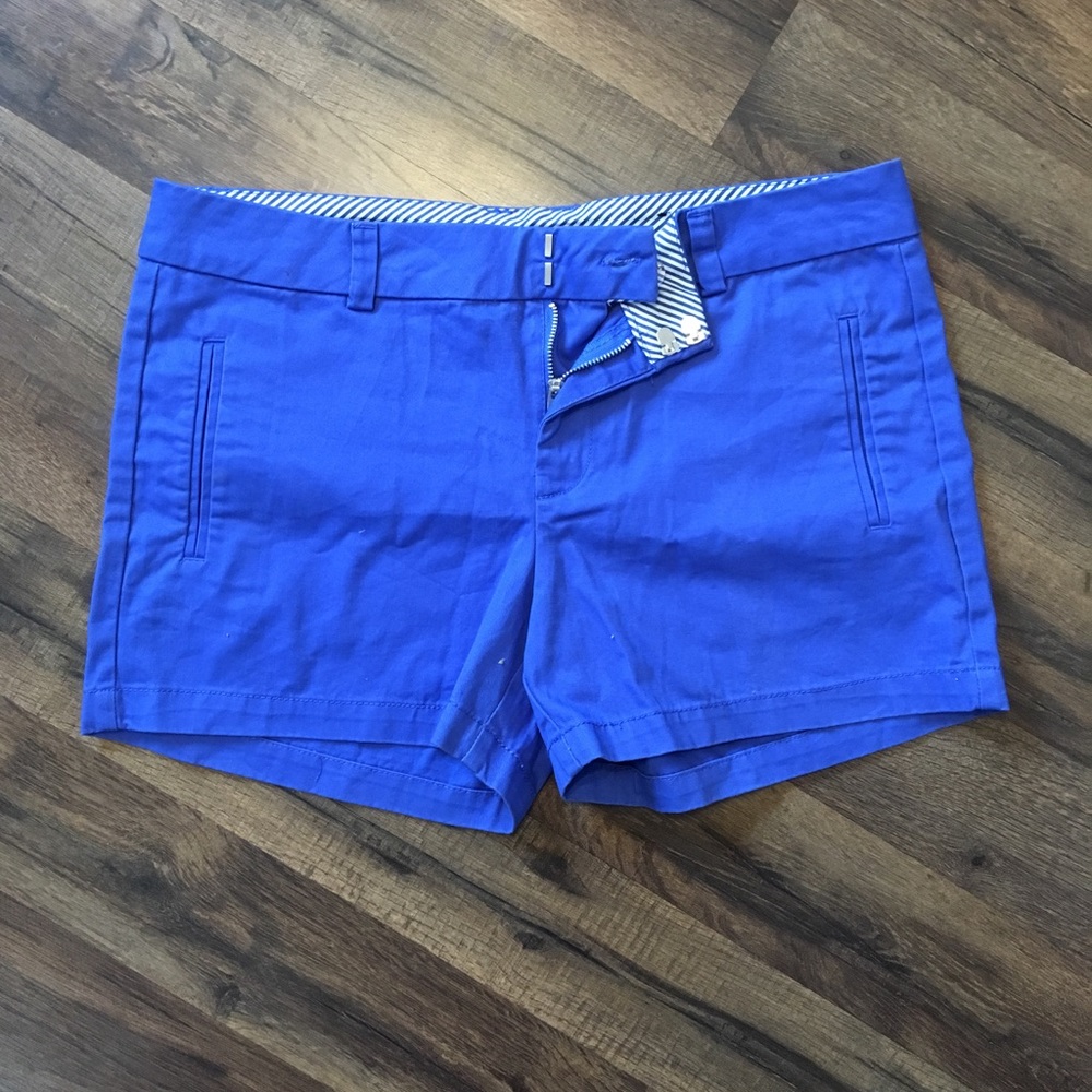 Blue shorts