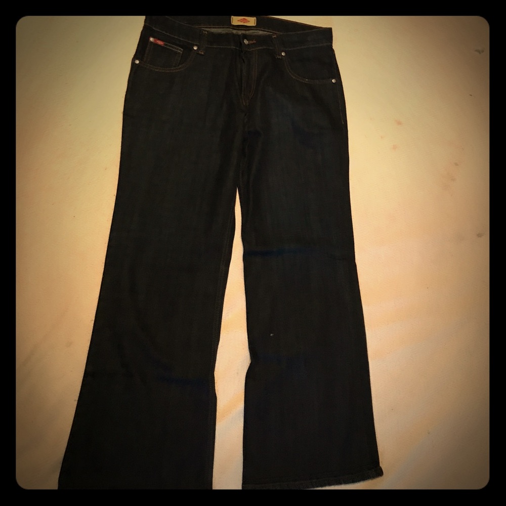 Lee cooper jeans size 34 dark wash flare