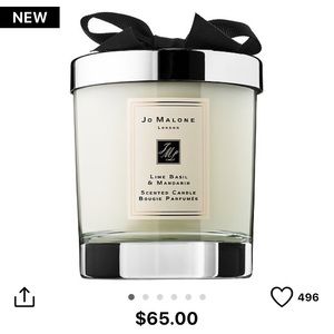 Lime Basil & Mandarin Jo Malone Candle