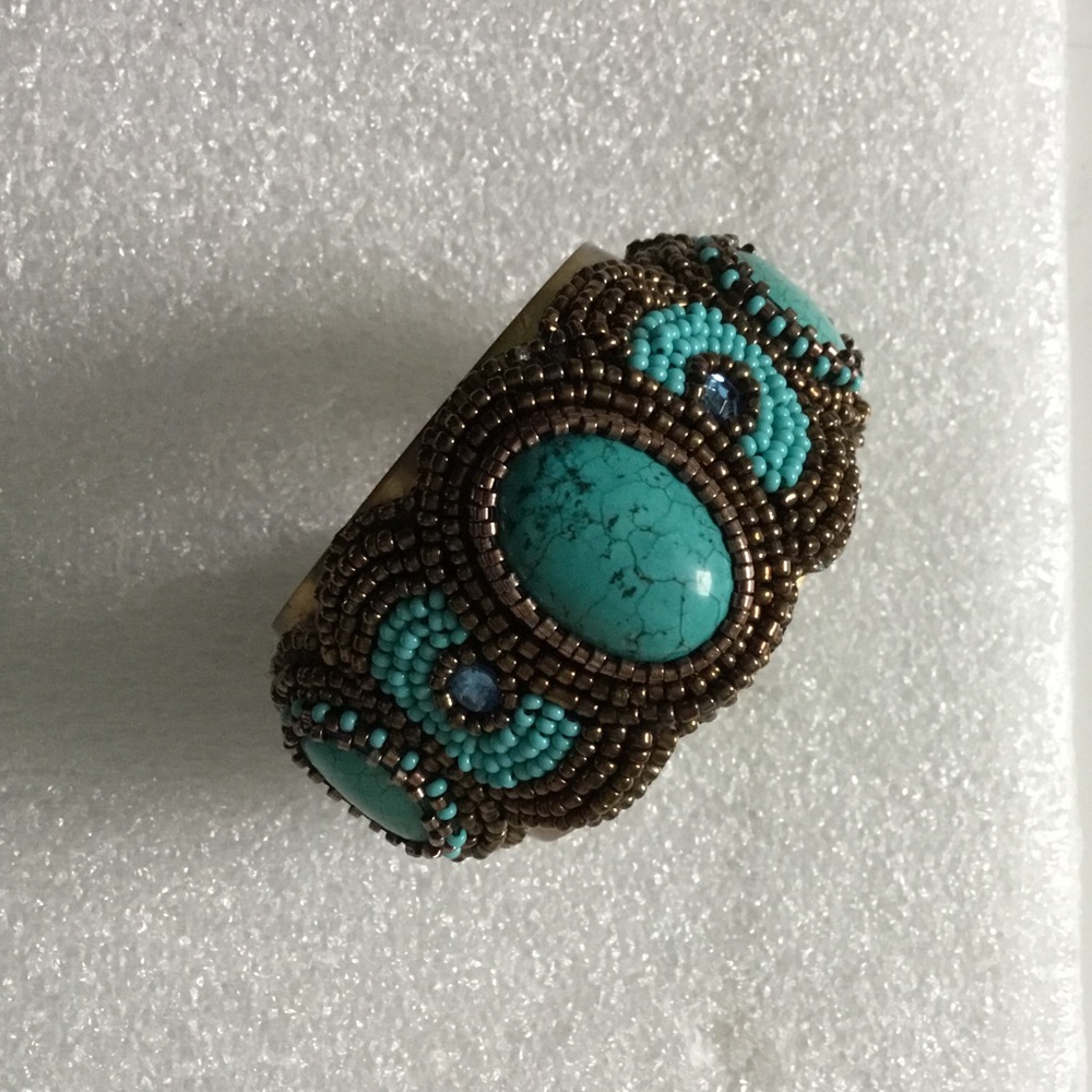 gorgeous Turquoise Cuff/bracelet - Picture 3 of 7