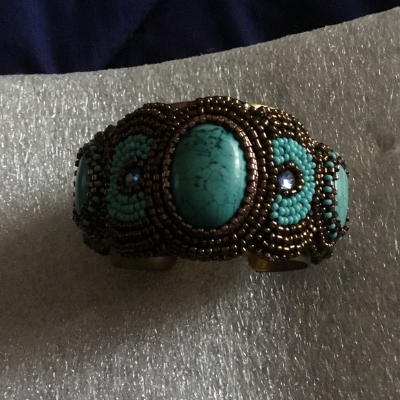 gorgeous Turquoise Cuff/bracelet - Picture 5 of 7