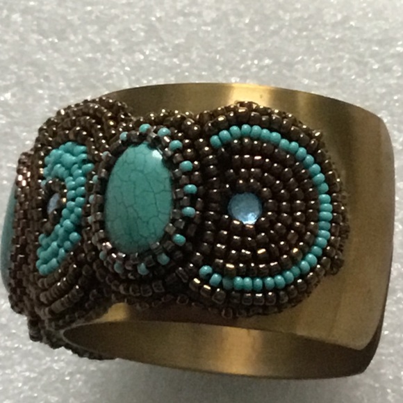 gorgeous Turquoise Cuff/bracelet - Picture 4 of 7