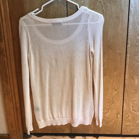 See through knit top - Picture 3 of 4