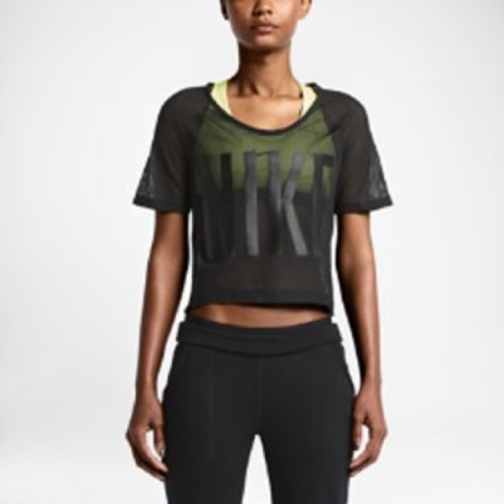 Nike Mesh Crop Top