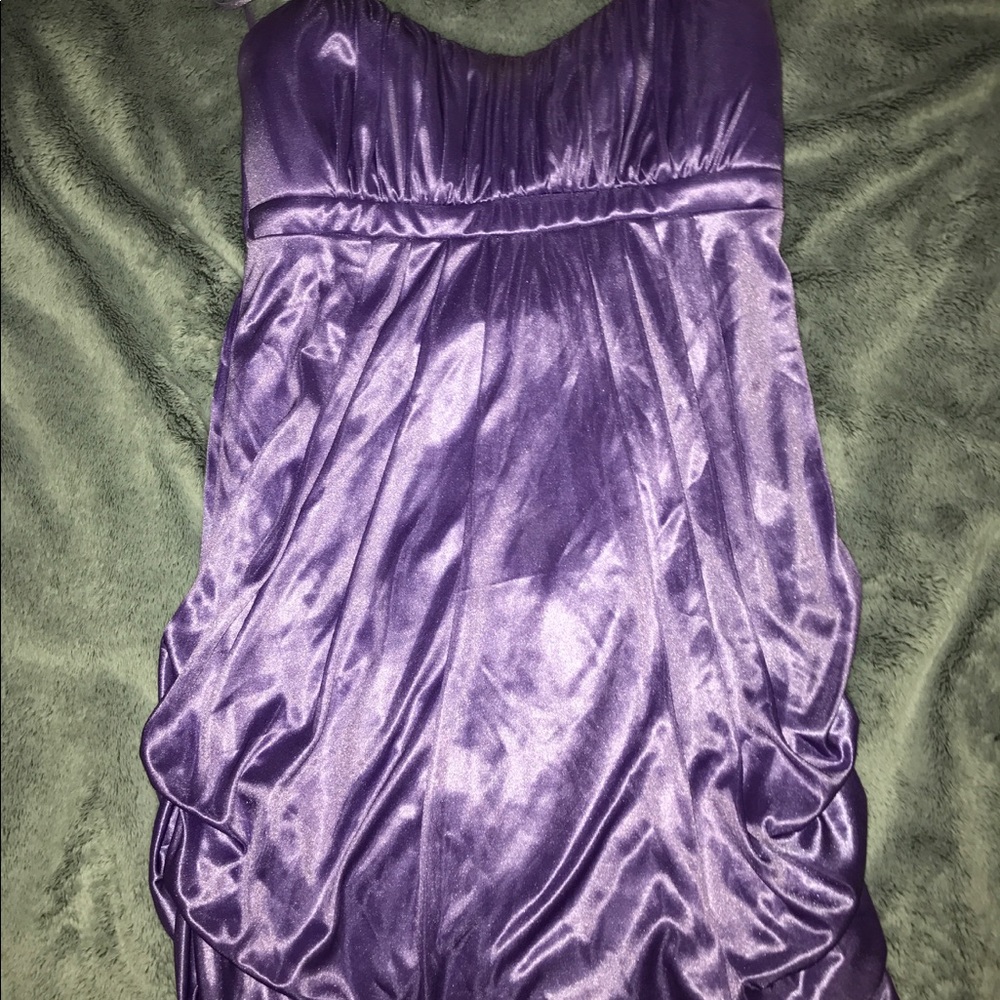 Purple dress
