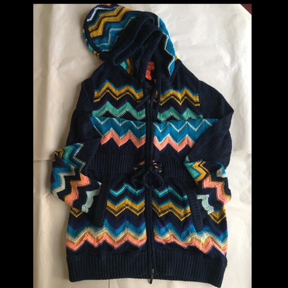 ❌SOLD❌Missoni For Target Hooded Sweater - Picture 3 of 7