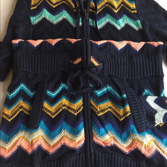❌SOLD❌Missoni For Target Hooded Sweater - Picture 5 of 7