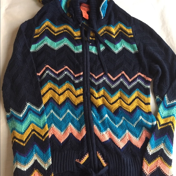 ❌SOLD❌Missoni For Target Hooded Sweater - Picture 2 of 7