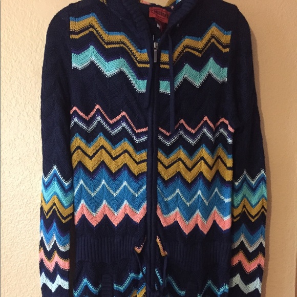 ❌SOLD❌Missoni For Target Hooded Sweater - Picture 7 of 7