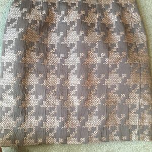 Loft textured mini skirt