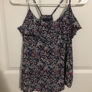 Floral American Eagle Tank
