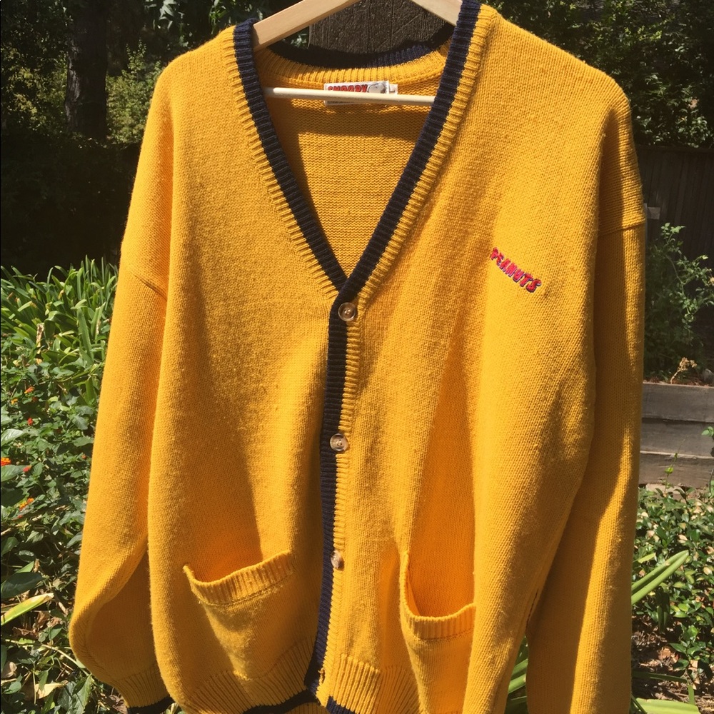 Vintage Sweater Charlie Brown Peanuts