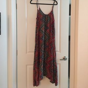 Patterned maxi dress