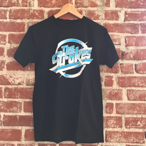 Tops - The Strokes band t shirt
