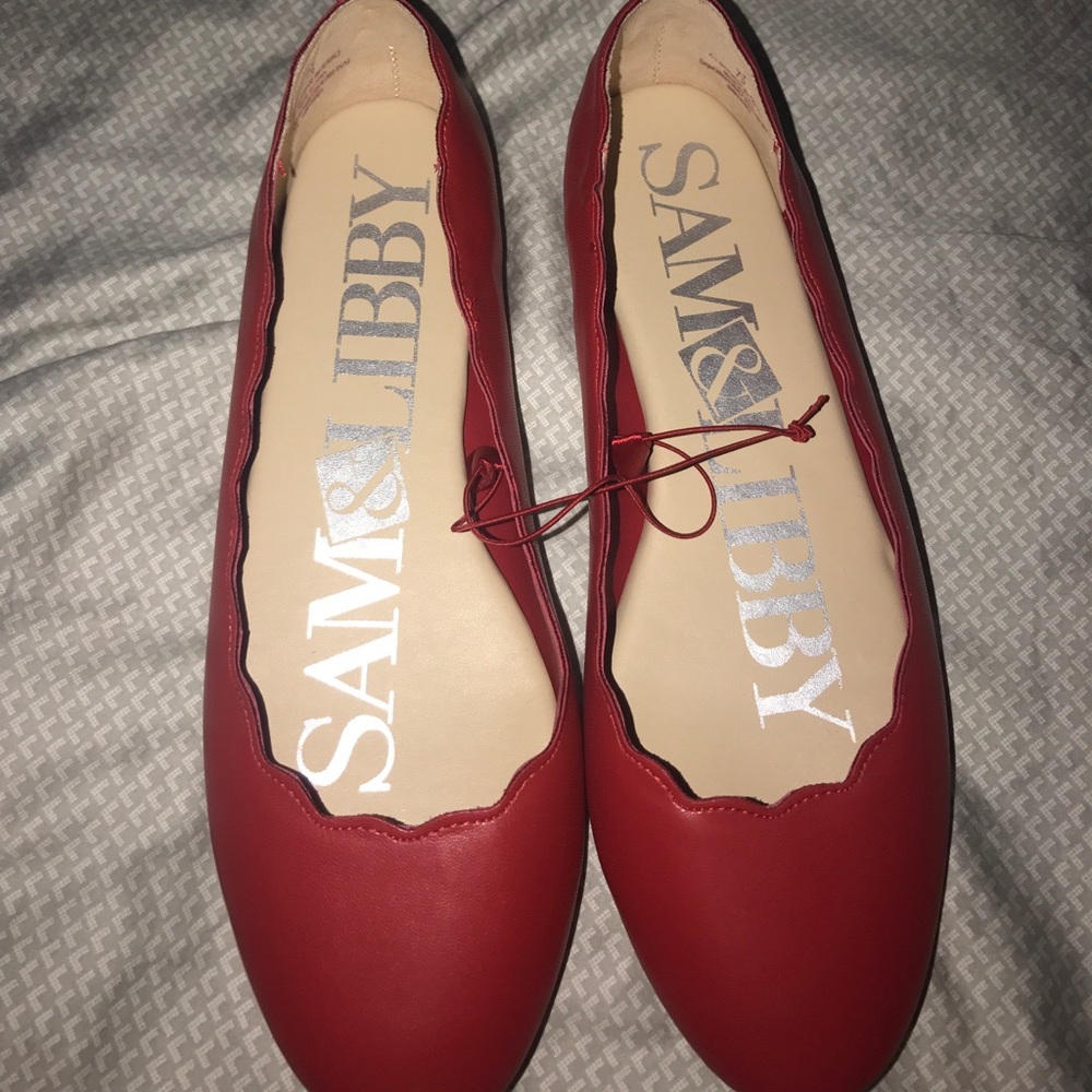 Sam & libby red flats!