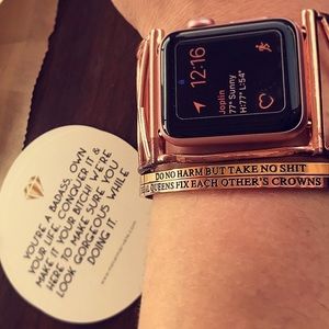 Rose gold ultimate cuff 38 Apple Watch band only