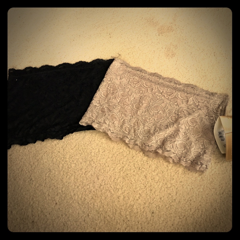 Brand new with tags! (2)  Lace Bandeaus