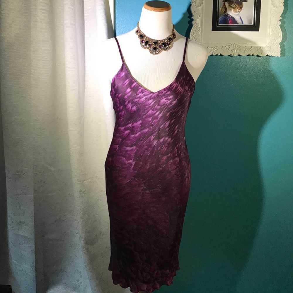 Paul Sisti Hand dyed Silk Dress