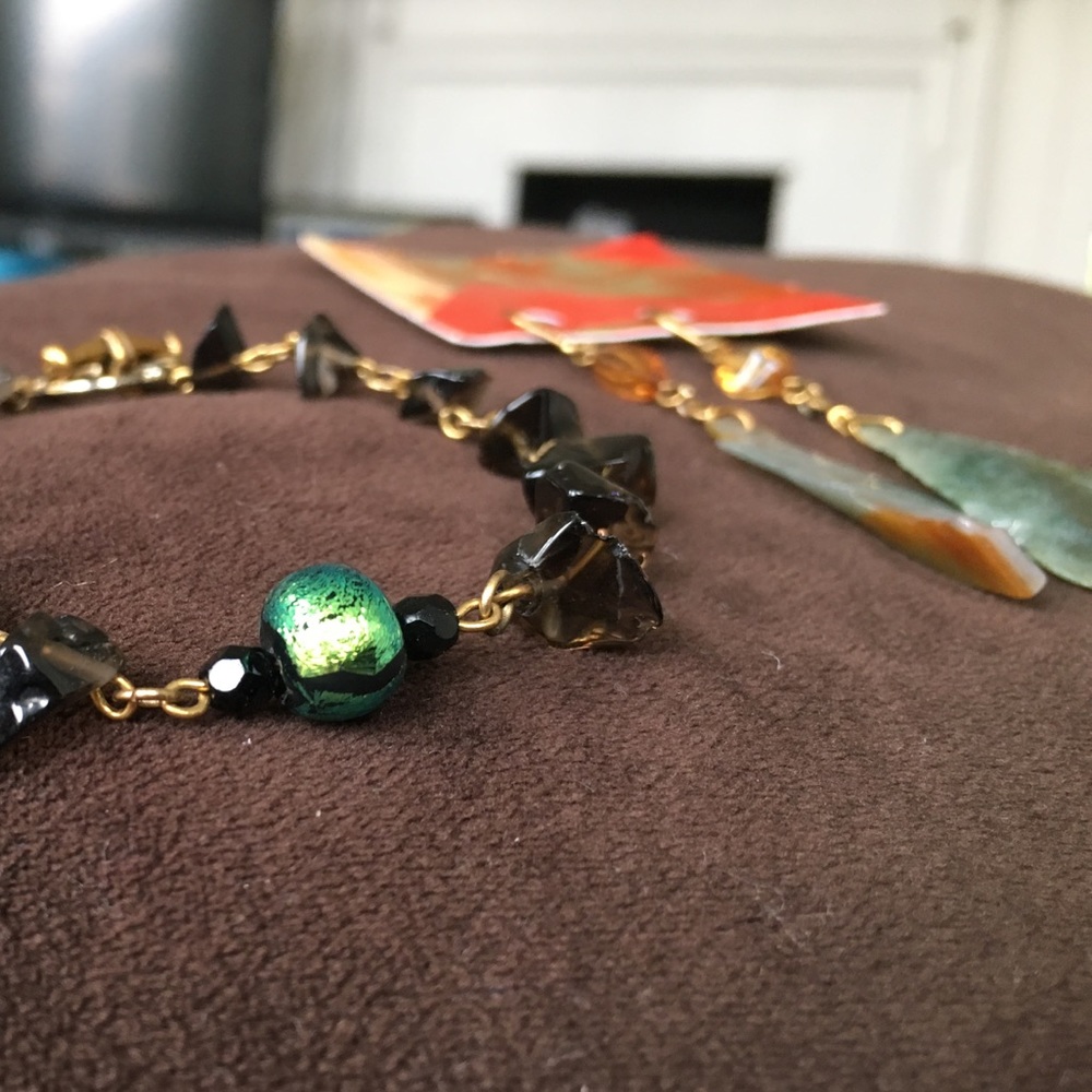 Handmade Bracelet and Earring Duo