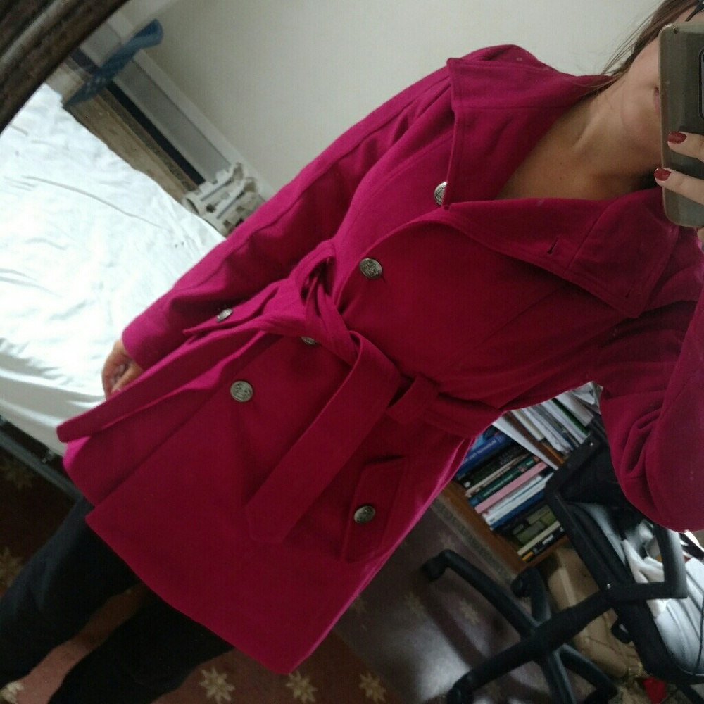 💲SALE💲 Modcloth Dark Magenta Peacoat