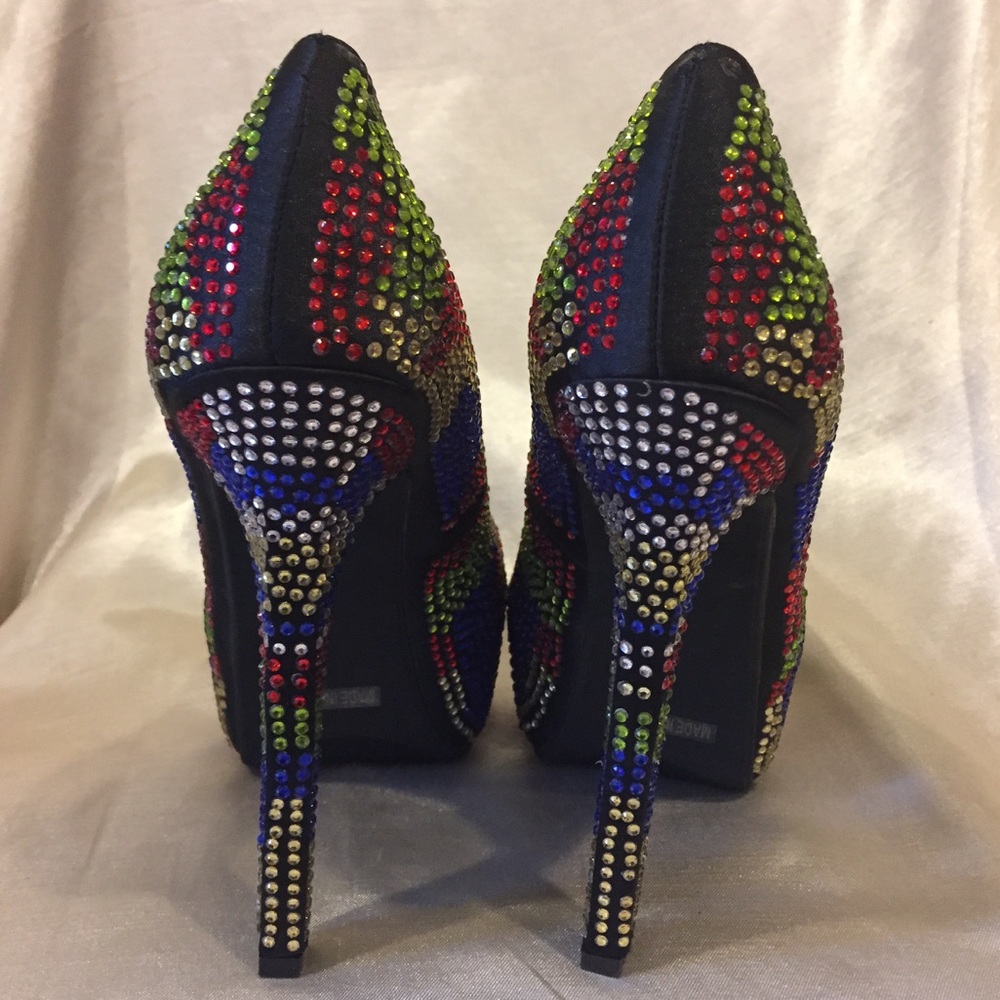 Chase and Chloe Maggie Multi Color heels 👠 - Picture 4 of 8