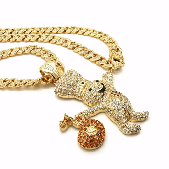 Accessories | Doughboy Pendant 12mm 3 Full Iced Cuban Chain | Poshmark