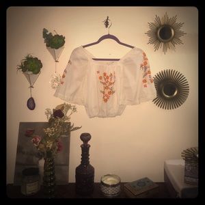 Vintage (penny lane) peasant top