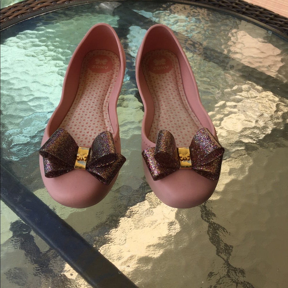 Pink Zaxy Flats size 7