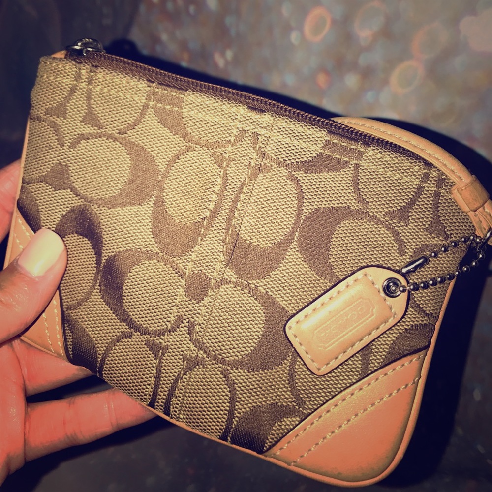 Coach wristlet