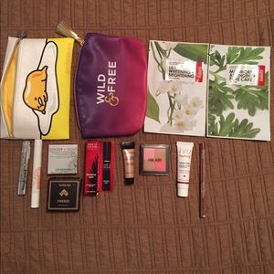 Unopened makeup samples from various ipsy bags