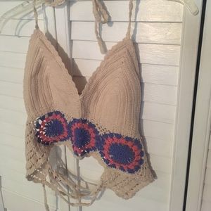 Crochet crop top