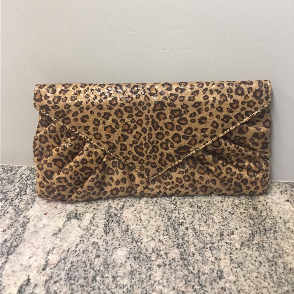 NWT - Cheetah Print Clutch