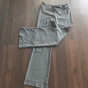 Gray Nike workout pants