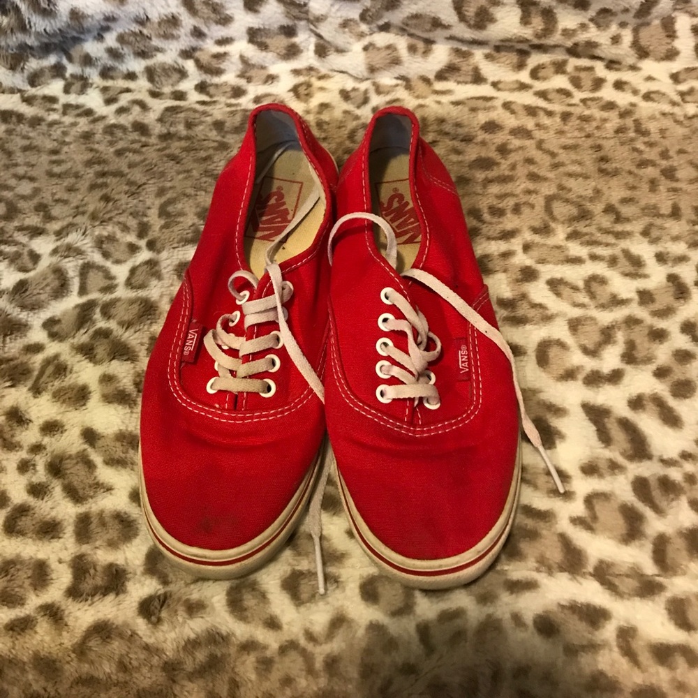 Red vans ❤️