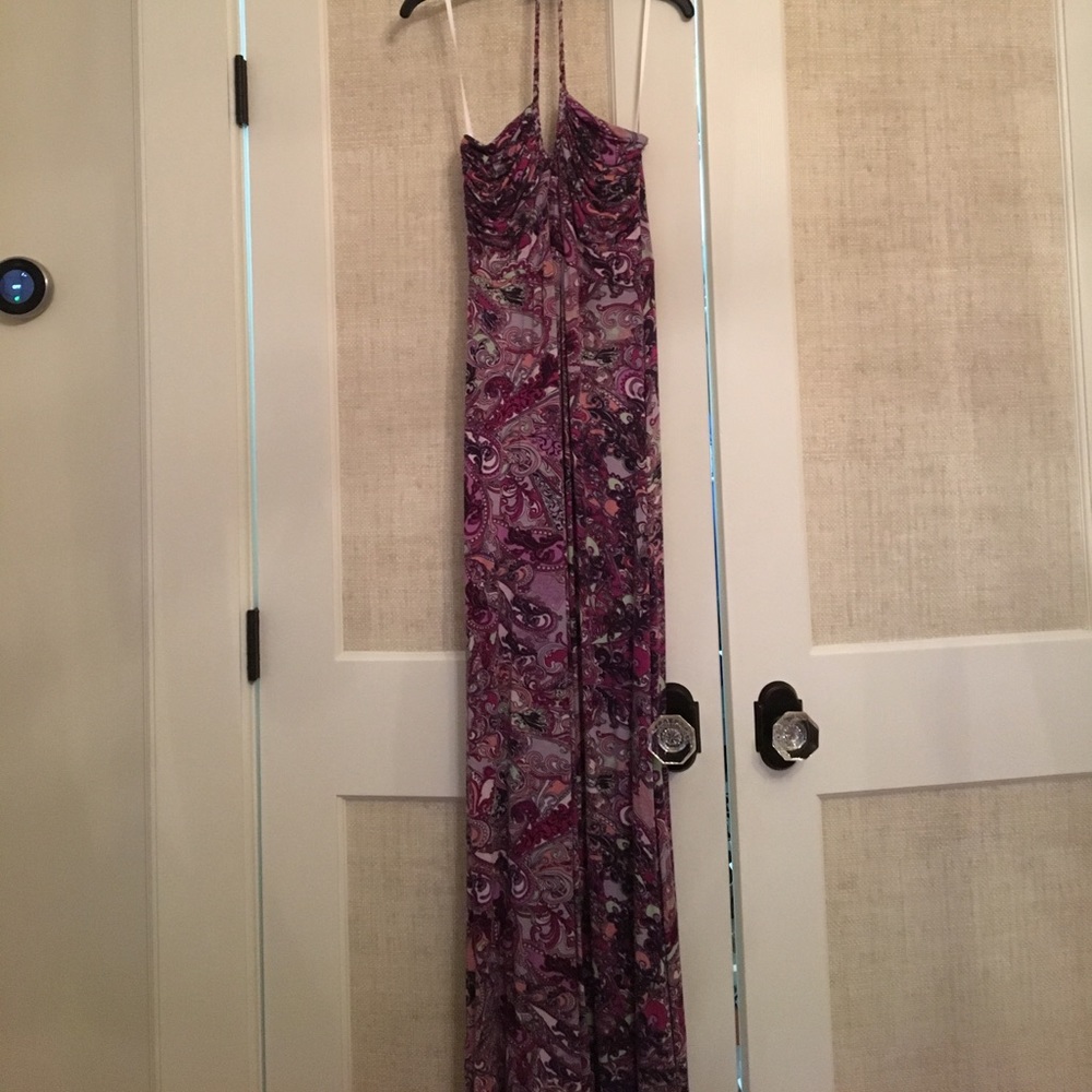 Paisley maxi dress