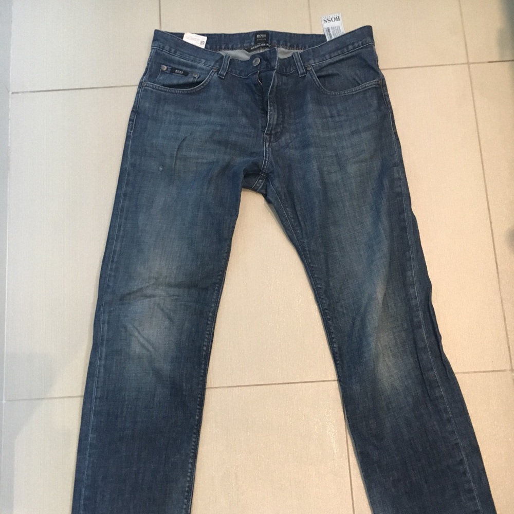 Hugo boss dark wash jeans