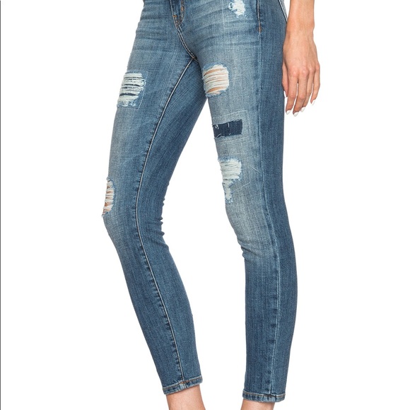 NWT Current/Elliott Stiletto Distressed Jeans - Picture 3 of 8