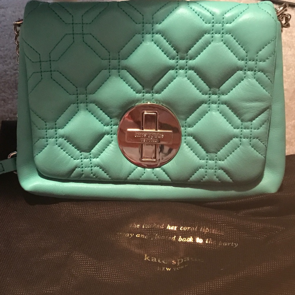 Teal Kate Spade crossbody