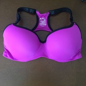 PINK Ultimate Push Up Racerback Bra