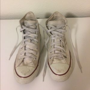 White high top converse