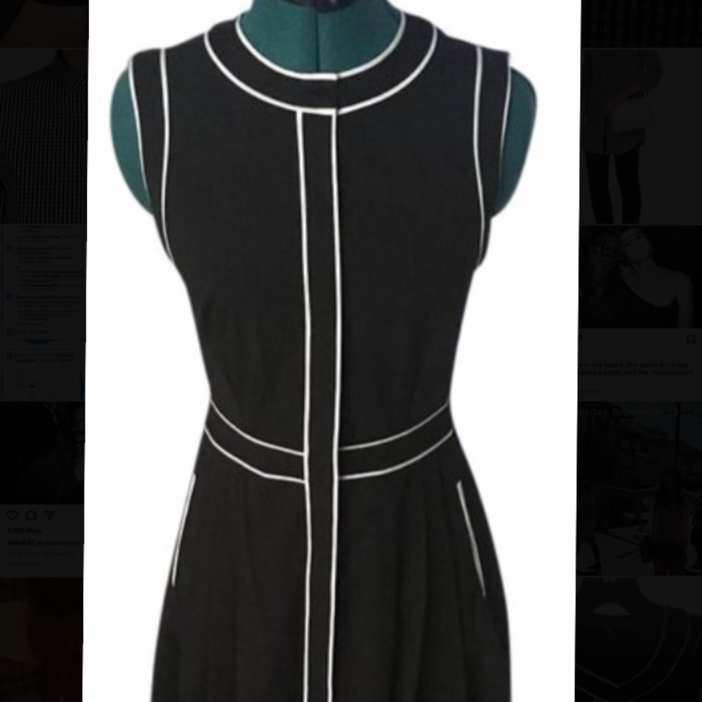 Michael Kors Collection Black Dress