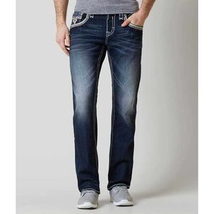 Mens Rock Revival Jeans