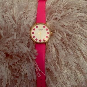 Brand new Kate Spade neon pink watch!