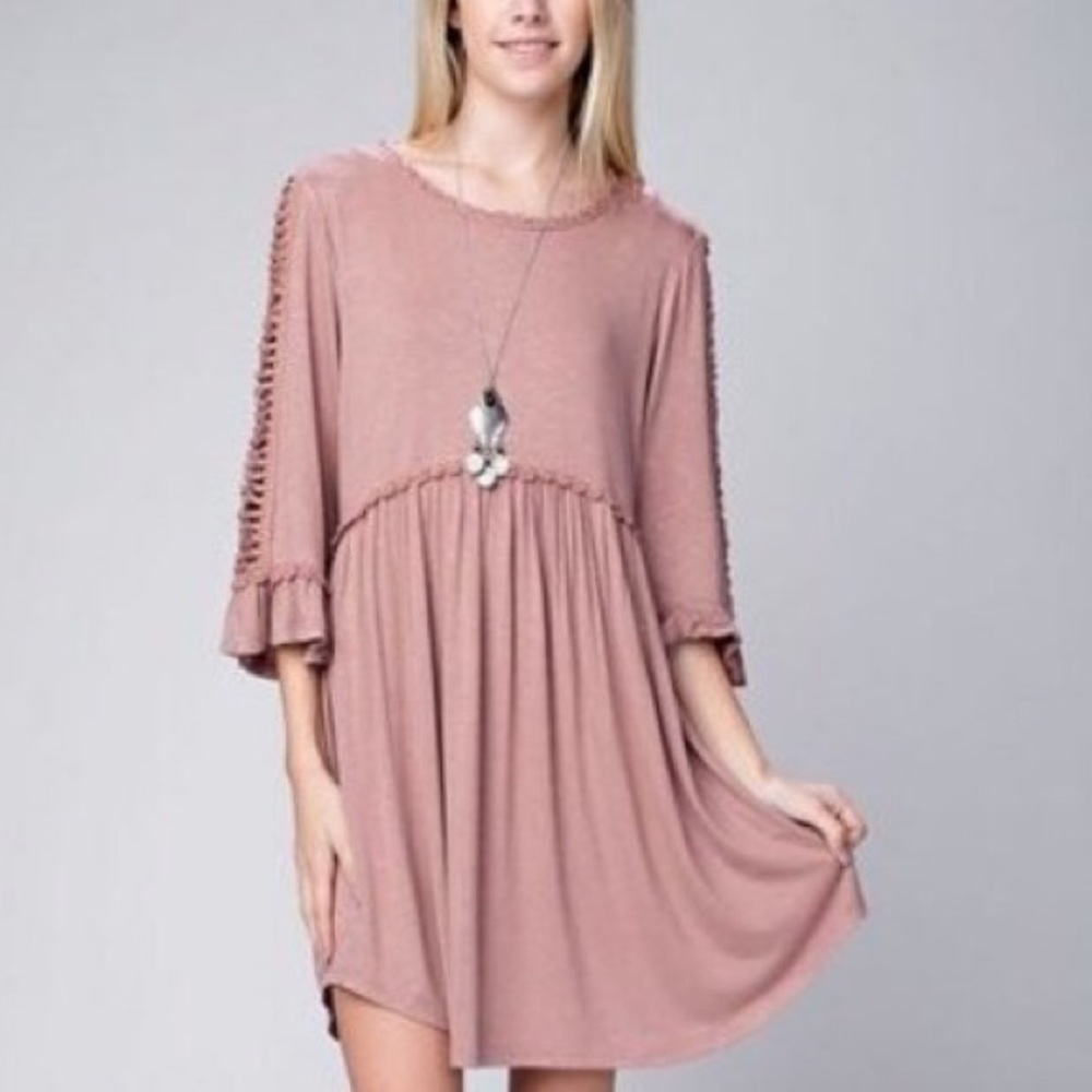 Fall Smock Dress 🍂