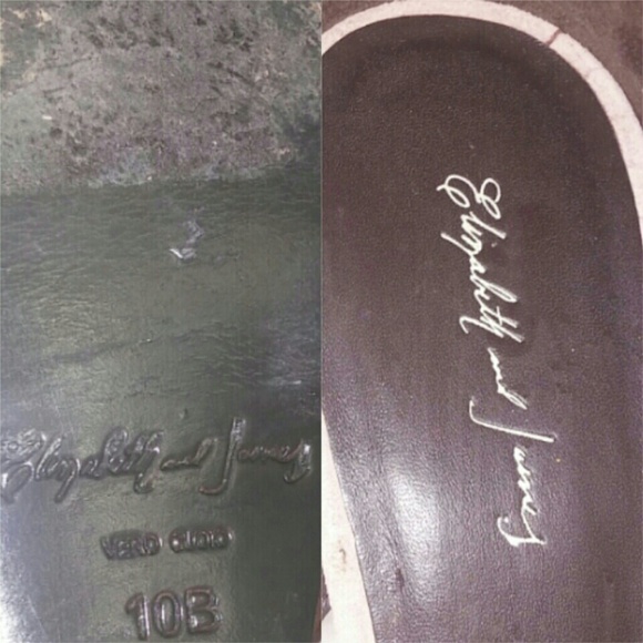 Elizabeth & James Stash Suede Cut Out Wedges Peep - Picture 7 of 8