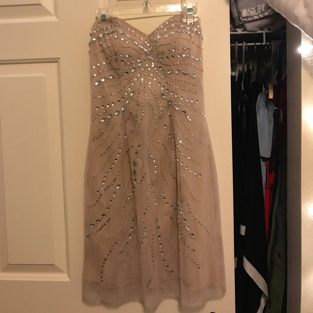 Mini sequined cocktail dress