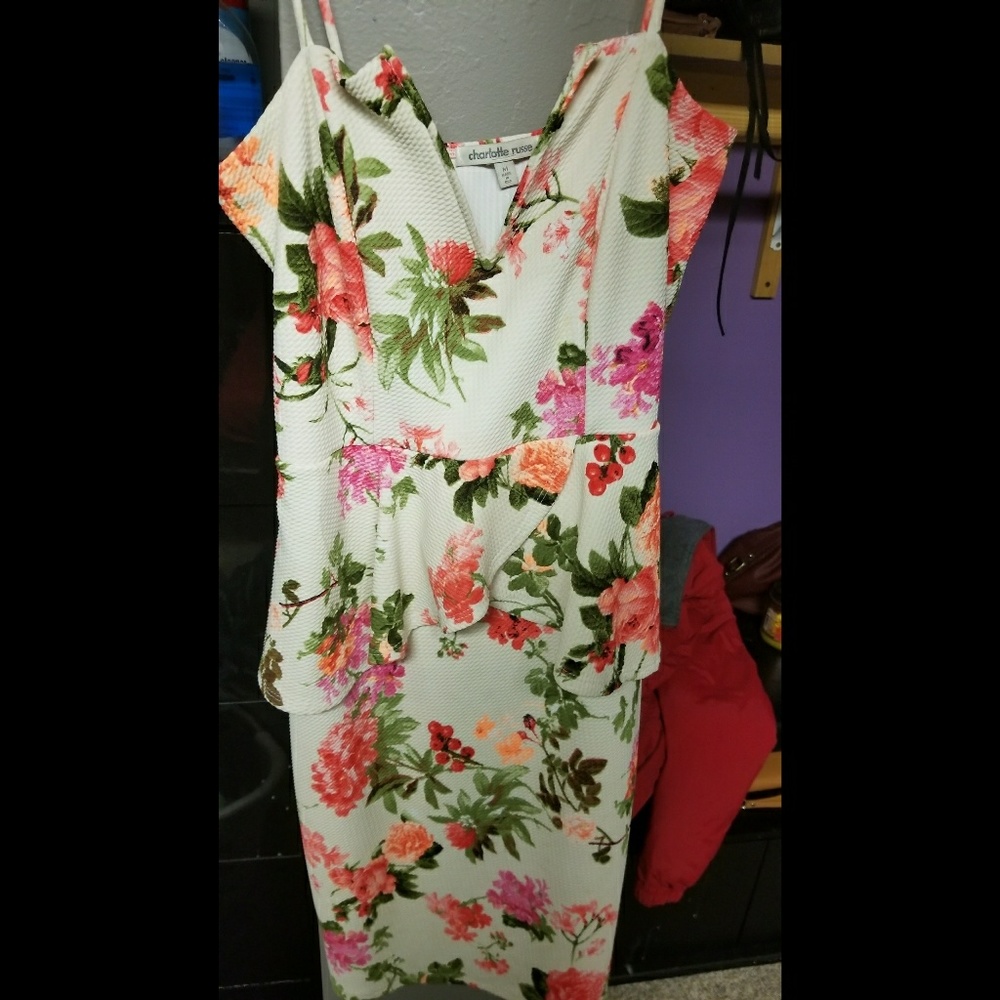 Charlotte Rousse floral dress