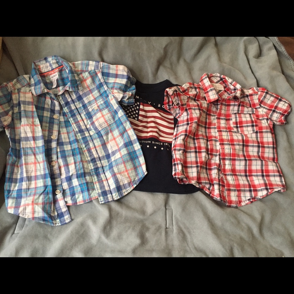 Toddler boys short sleeve bundle size 2T