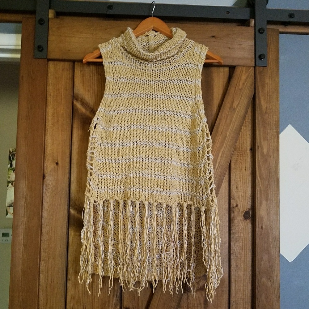 Free People Sleeveless Sweater