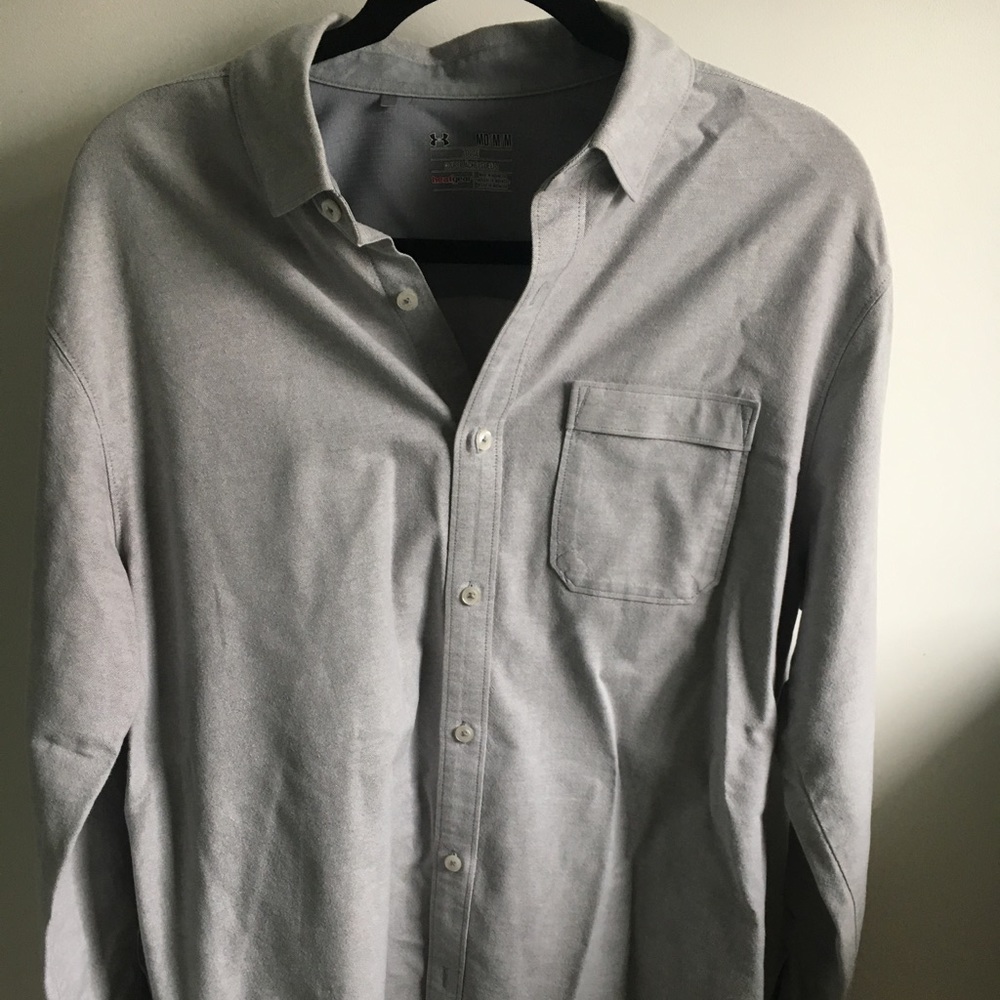 Under armor button down shirt